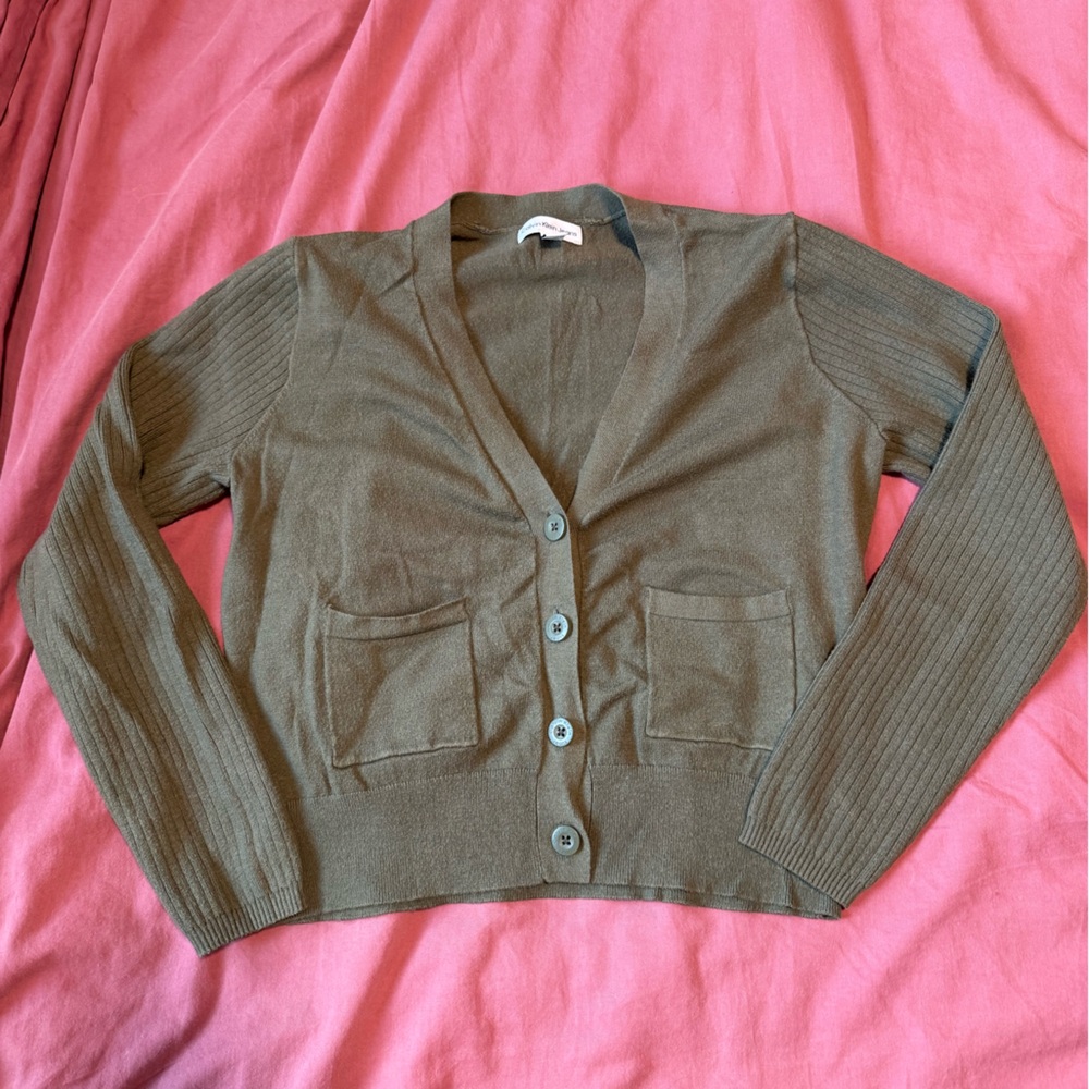 Calvin Klein Jeans Olive Green Top